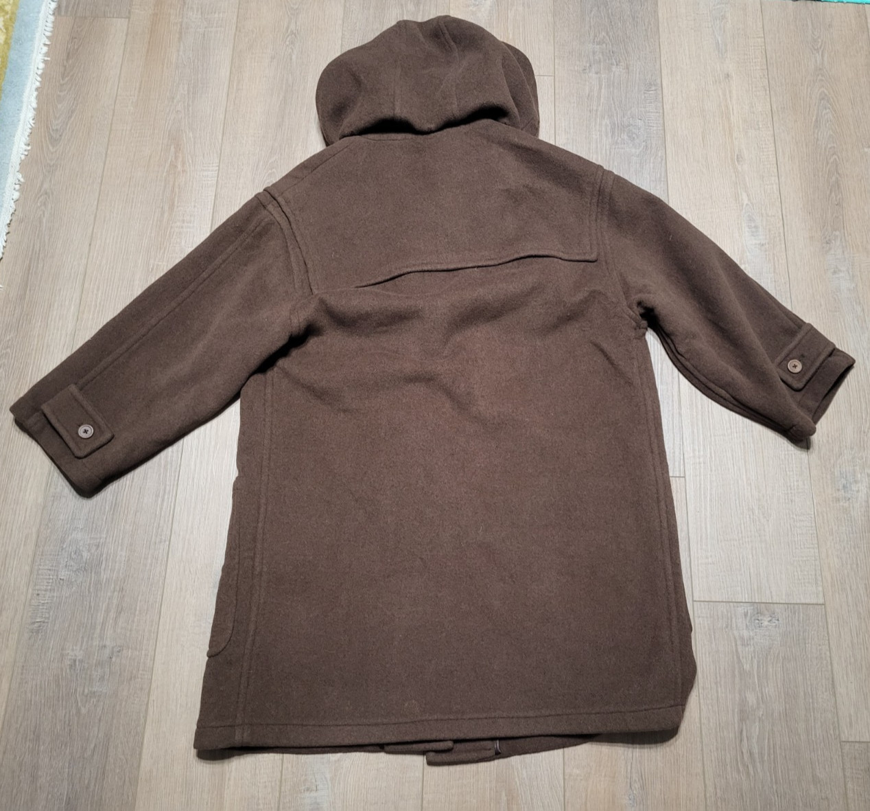 Vintage Griffe Duffle Coat Toggles Wool Cashmere Womens Italian Size 50 US:14 XL