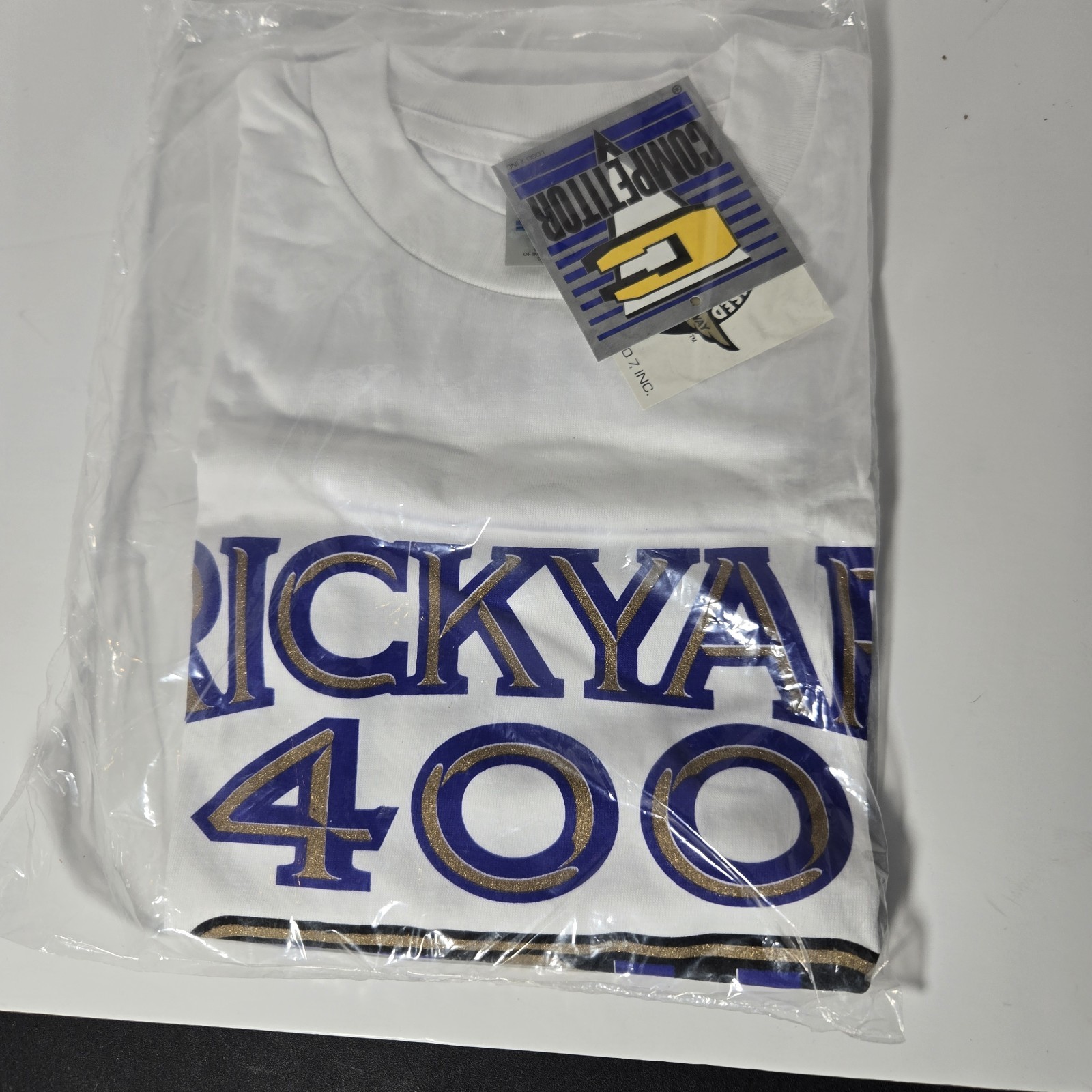 Competitor VTG 1994 Tultex Brickyard 400 Inaugural Race T Shirt Size XL NWT