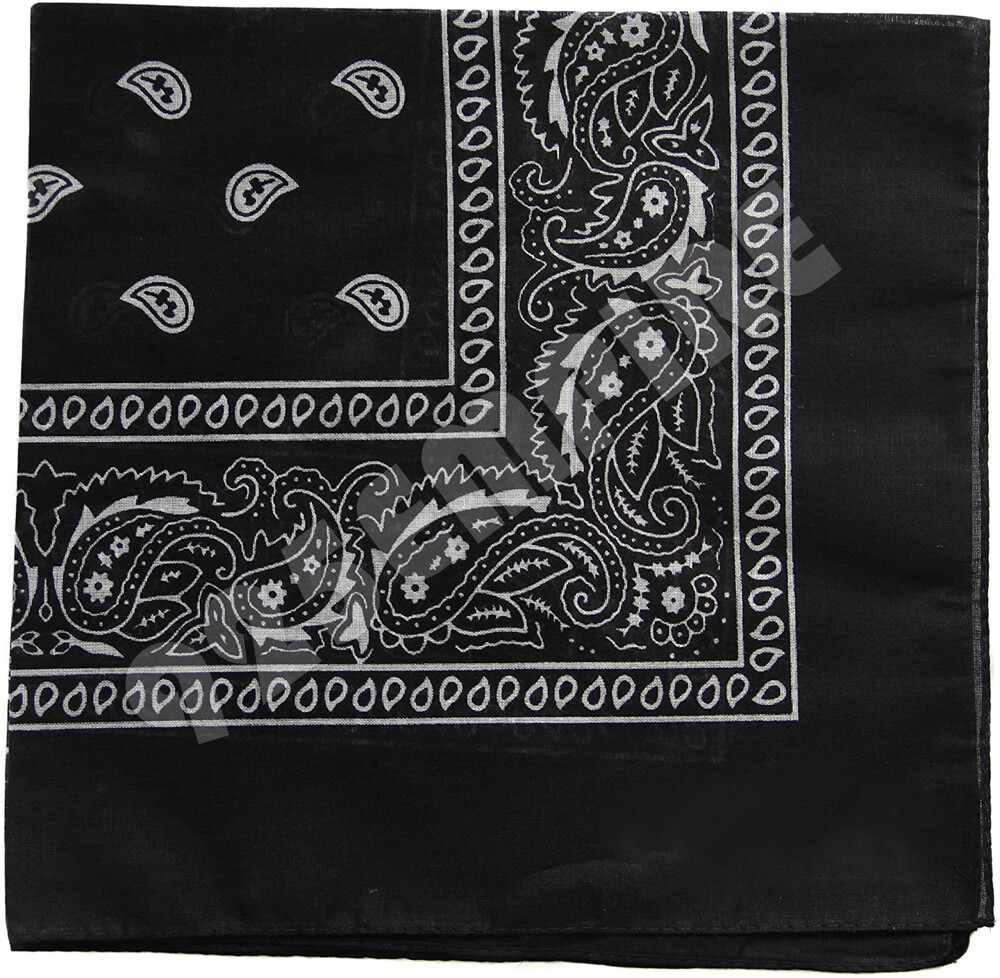 Lot 3/6/12 Pack Paisley Print Bandana 100% Cotton Head Warp Scarf