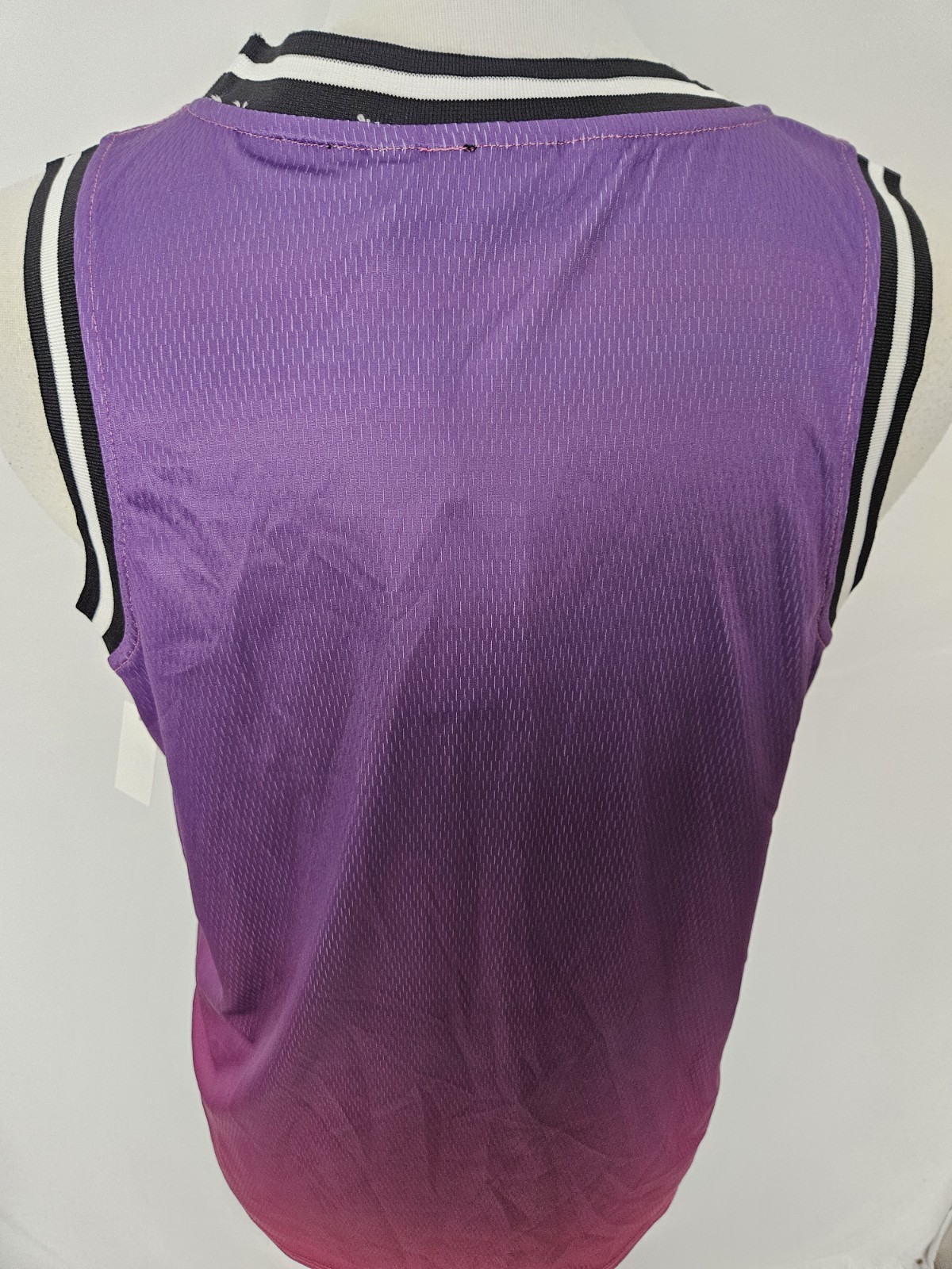 WESC Basketball Tank Gradient Pink Glo Purple To Pink Ombre Men’s Large NWT