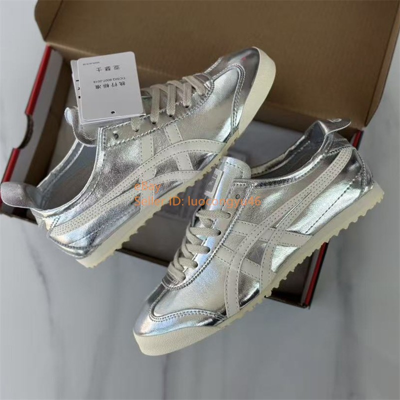 2026 Onitsuka Tiger Mexico 66 THL7C2-9399 1183B566-021 Silver White