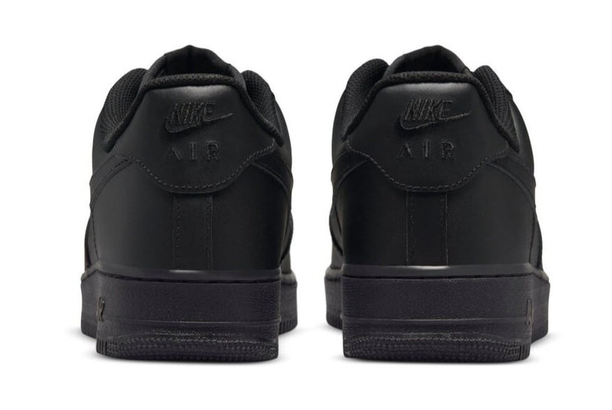 Nike Air Force 1 Low ’07 Triple Black Mens Black Sports Sneaker CW2288-001