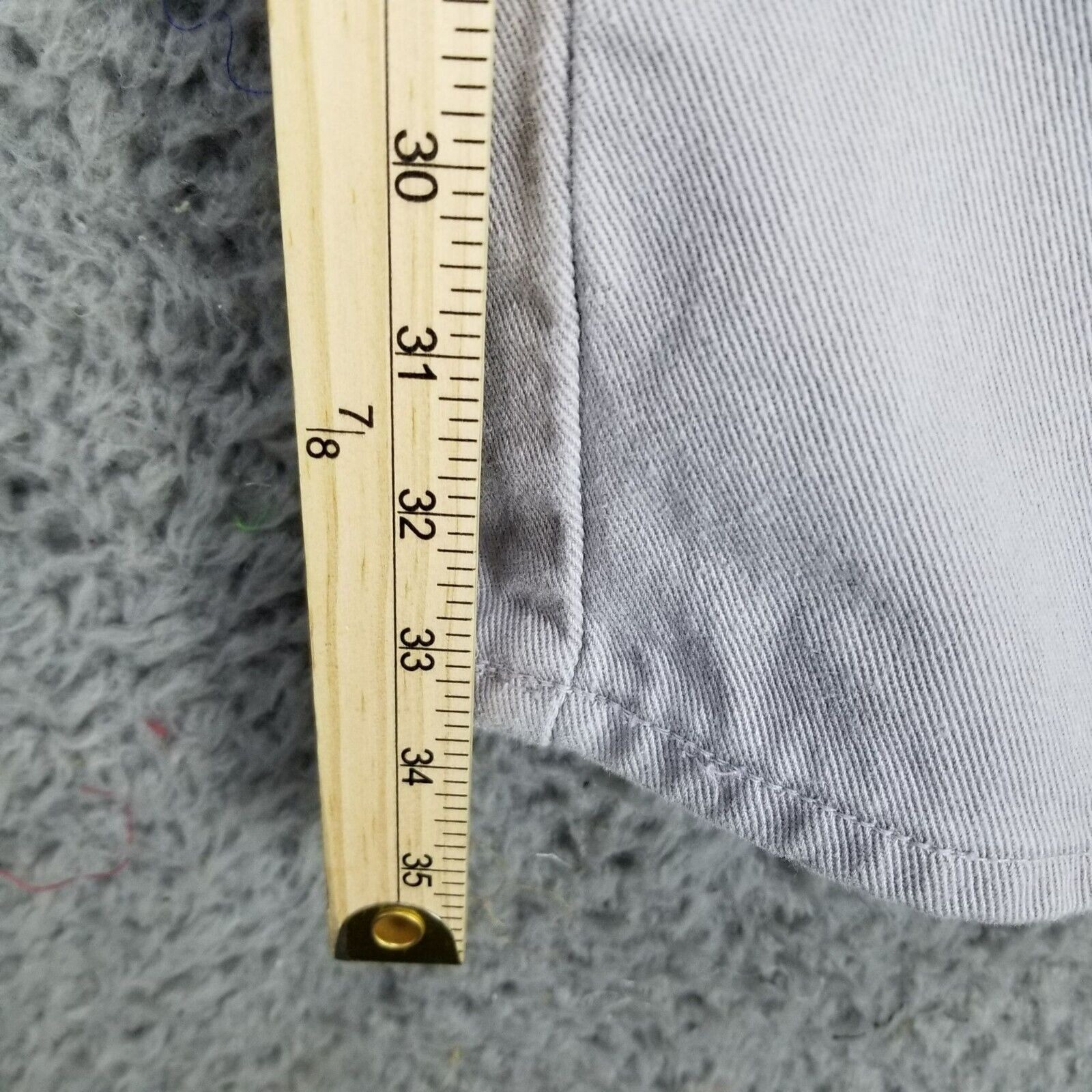 Rockies Jeans Womens 9 Tall Gray Cotton Denim Bootcut Vintage *Read*
