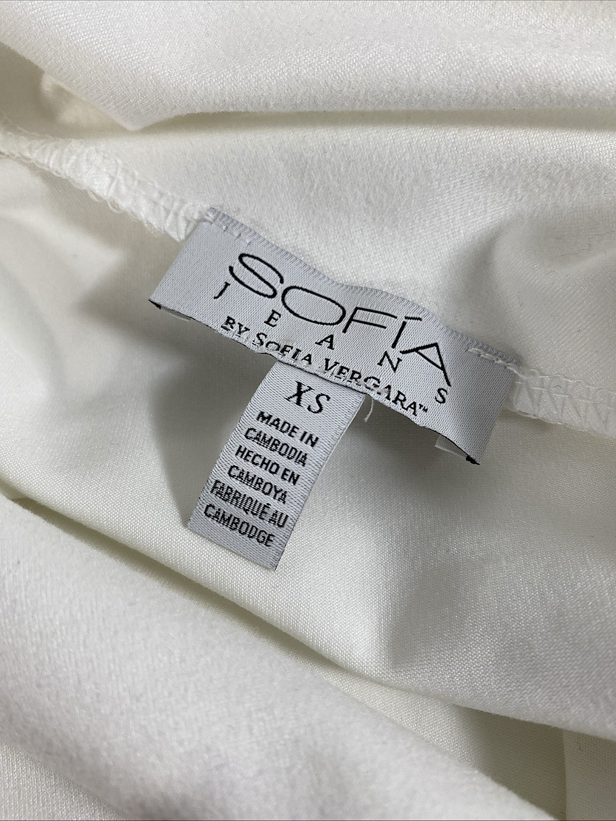 Sofia Vergara Off The Shoulder White Rouched Body Fitted Dress White XS/O-2