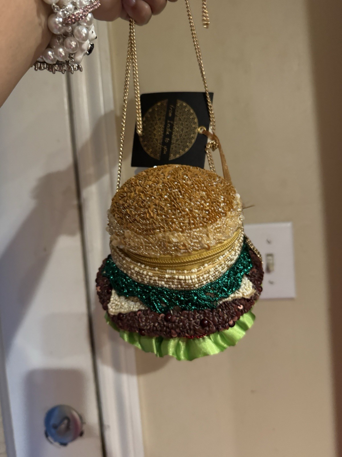 Hamburger From India to you Vital TikTok Bag