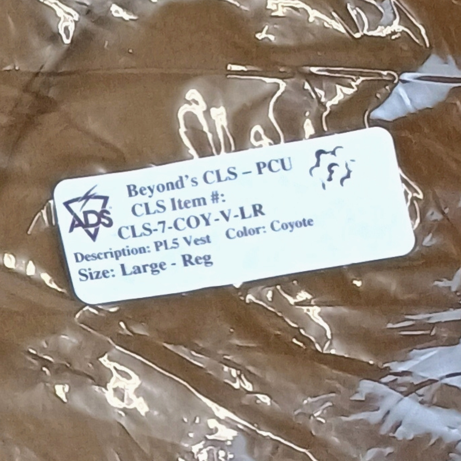 New Coyote Beyond Primaloft Climashield Highloft Vest (Level 7) *mocinc.1982*