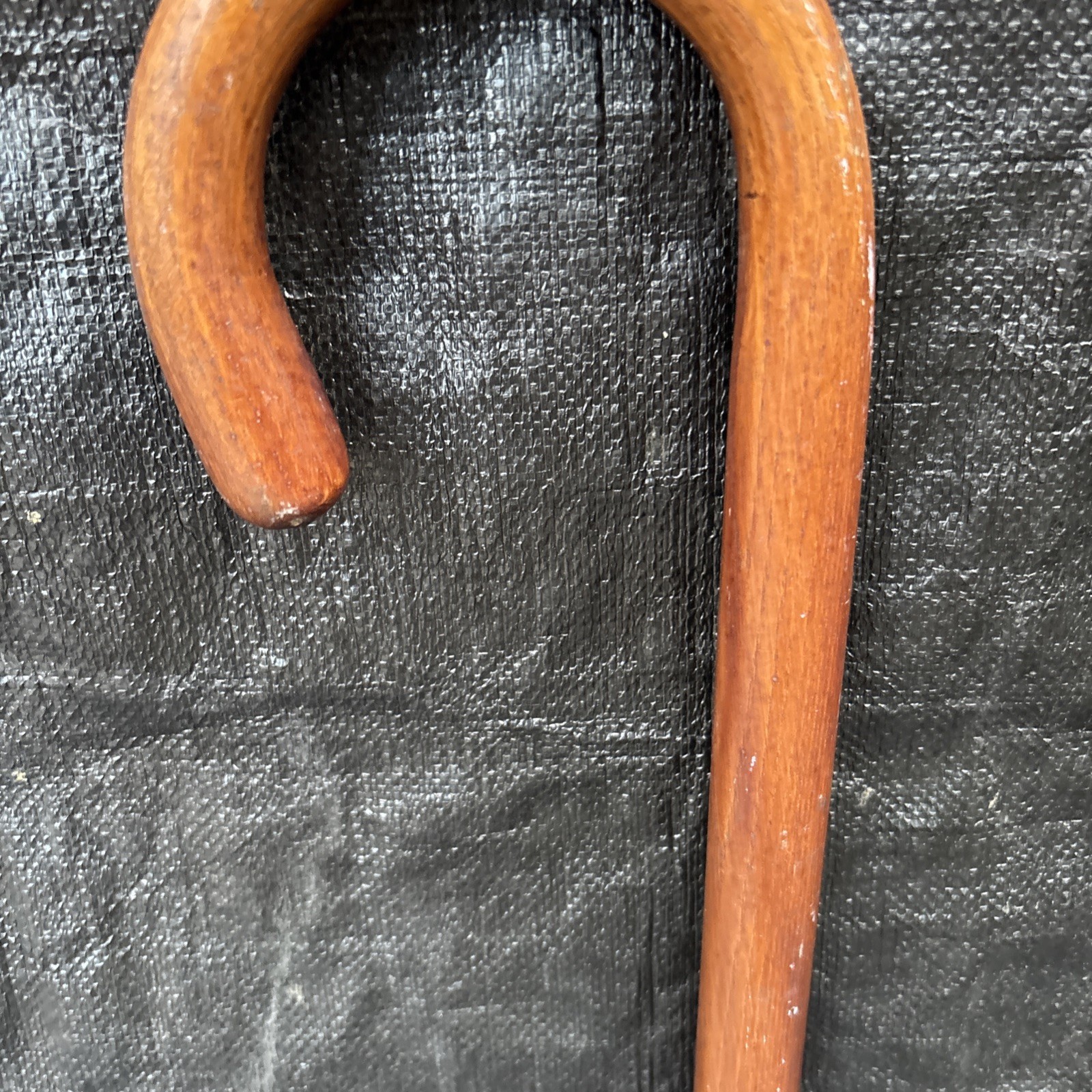 Vintage Hardwood Walking Cane 35 1/2”