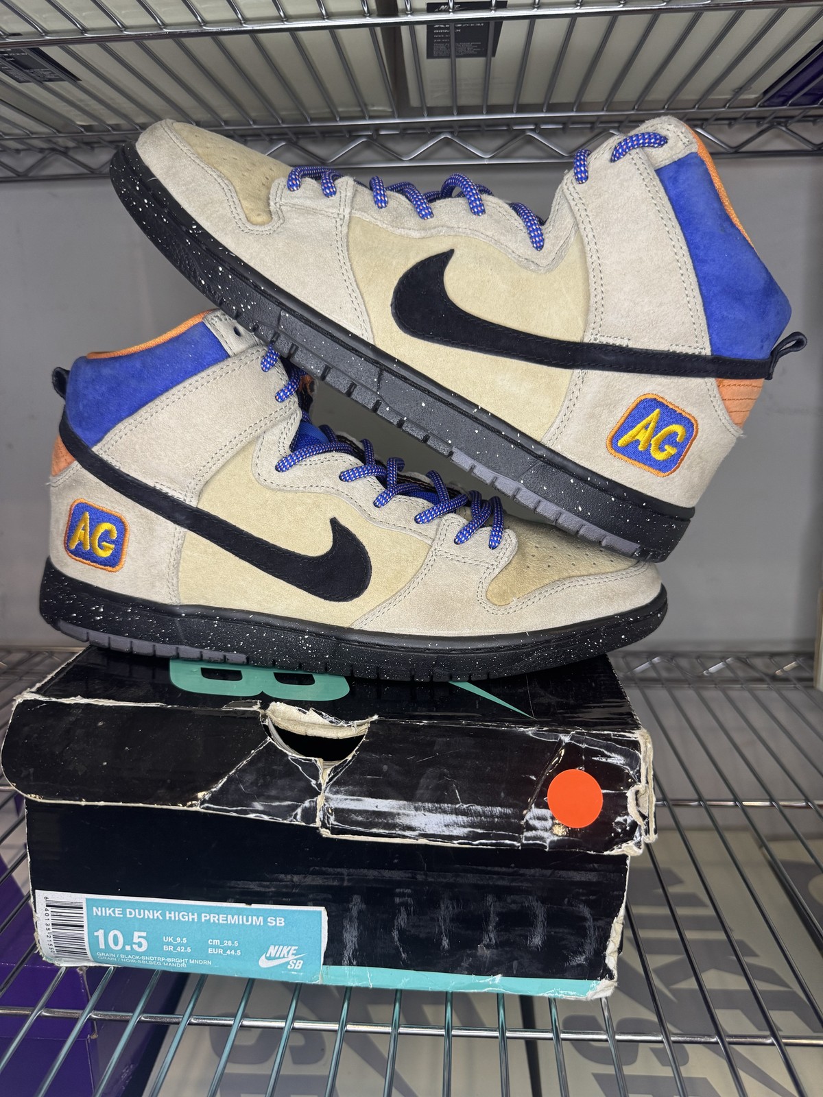 Nike SB Dunk High Acapulco Gold10.5M/12WPre-OwnedOriginal Box (Good)