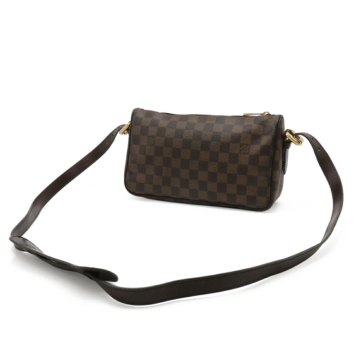 Louis Vuitton Damier N60006 Shoulder Bag Check Canvas Brown Unisex #BLB1790