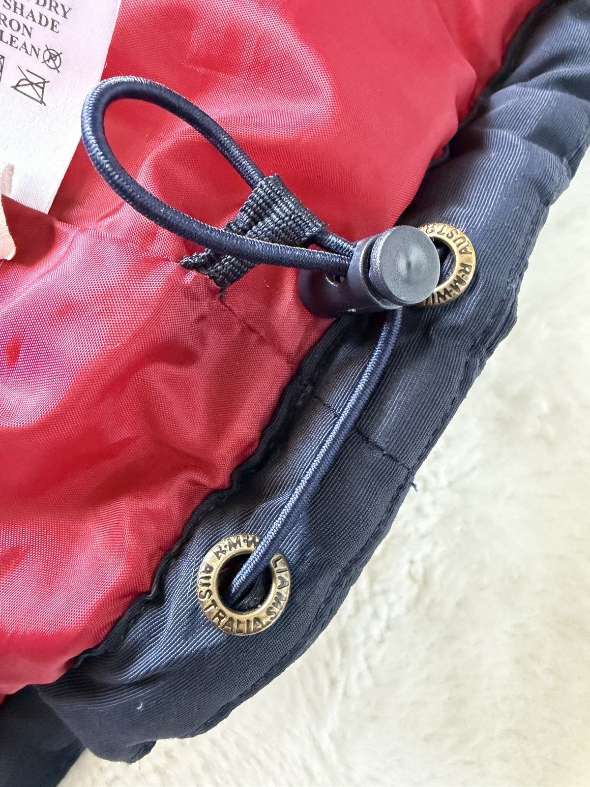 R.M. Williams Patterson Creek Quilted Puffer Vest – Navy Blue – Medium