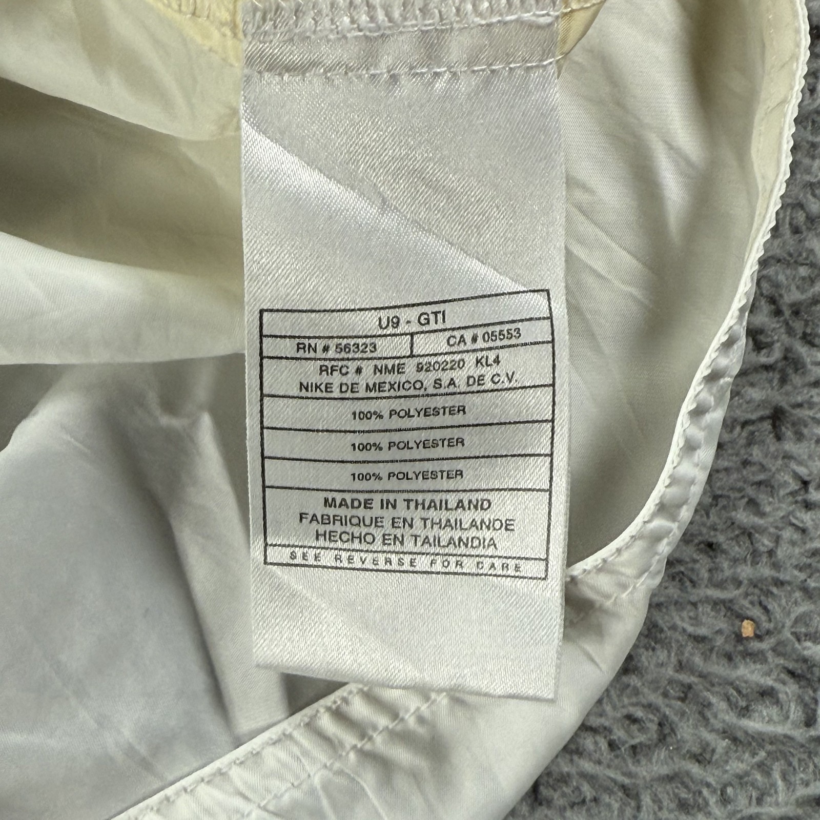 Vintage Nike Windbreaker Jacket Mens XL Colorblock Swoosh Logo Full Zip 90s