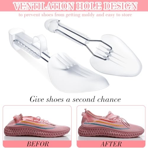 20 Pairs Plastic Shoe Tree Stretcher Sneaker Form Insert Size 5-8″ Women Style