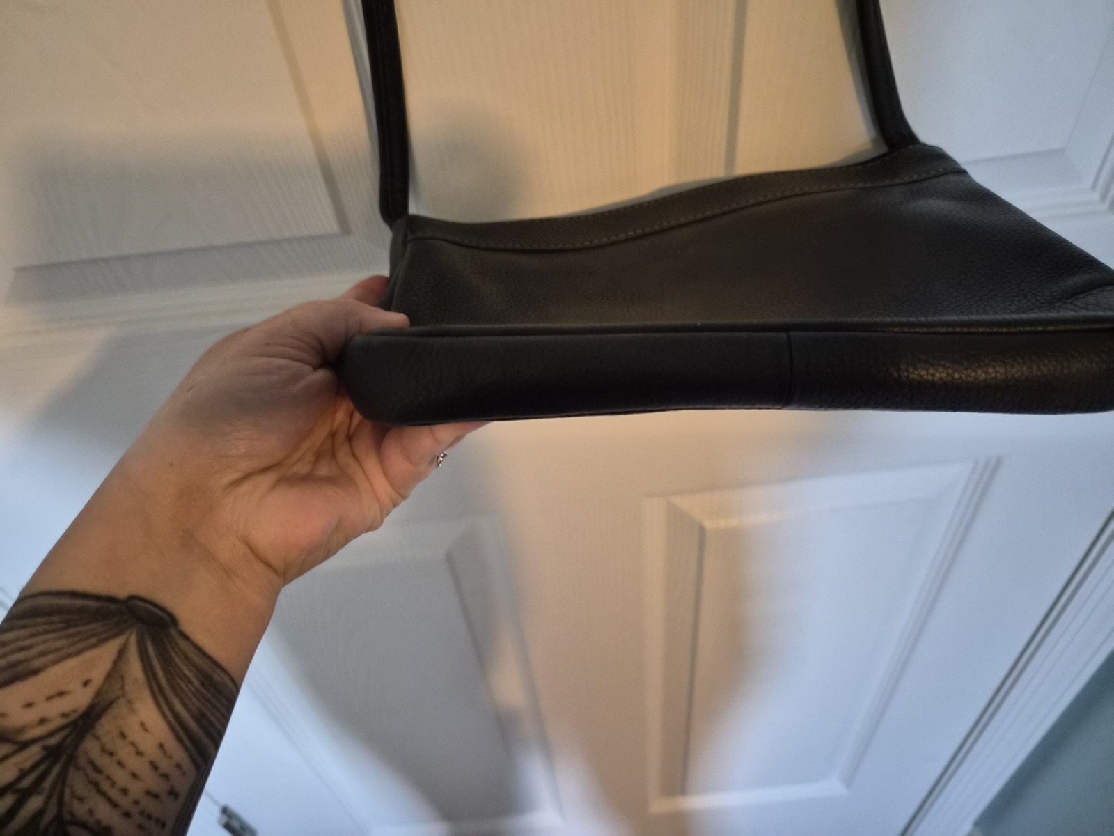 Fossil Black Crossbody Bag Zip Closure