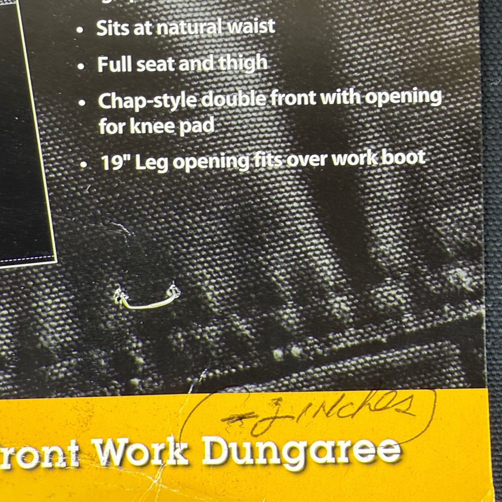 Carhartt B01 BLK Double Front Work Dungaree Pants Black 40×32 USA NWT Altered