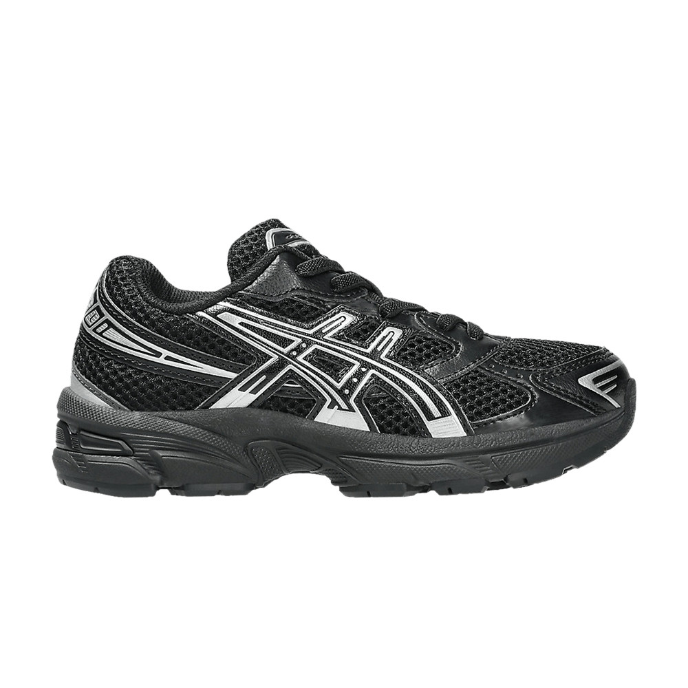 ASICS Gel 1130 PreSchool Black Pure Silver 1204A170-001 Youth Size
