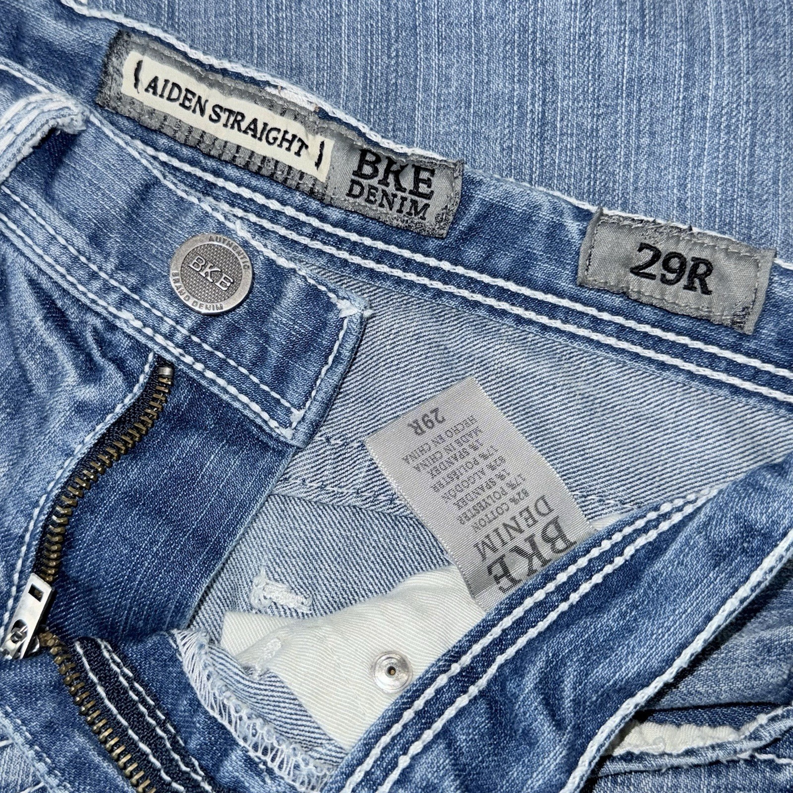 BKE®️ Aiden Straight Leg Stretch Buckle Jeans ~ Men’s Size 29 x 31.5✔️FREE SHIP❕