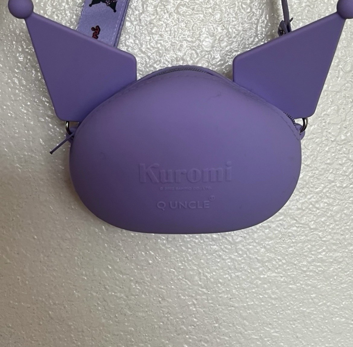 Kuromi Soft Silicone Crossbody Bag