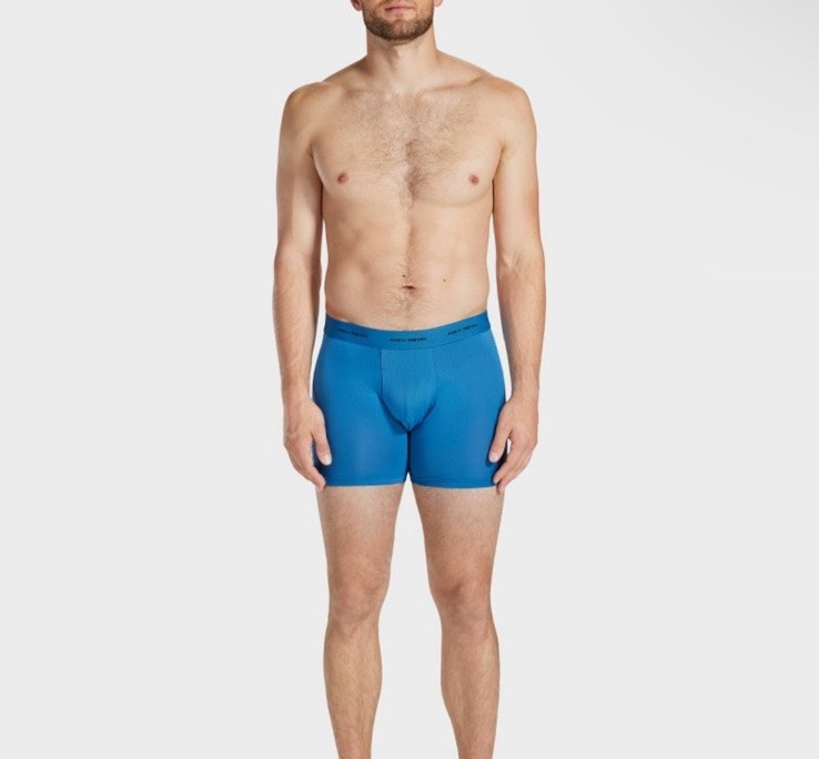 Pair of Thieves Men’s Quick Dry Boxer Briefs 3pk – Blue Medium Size 31” -33” New