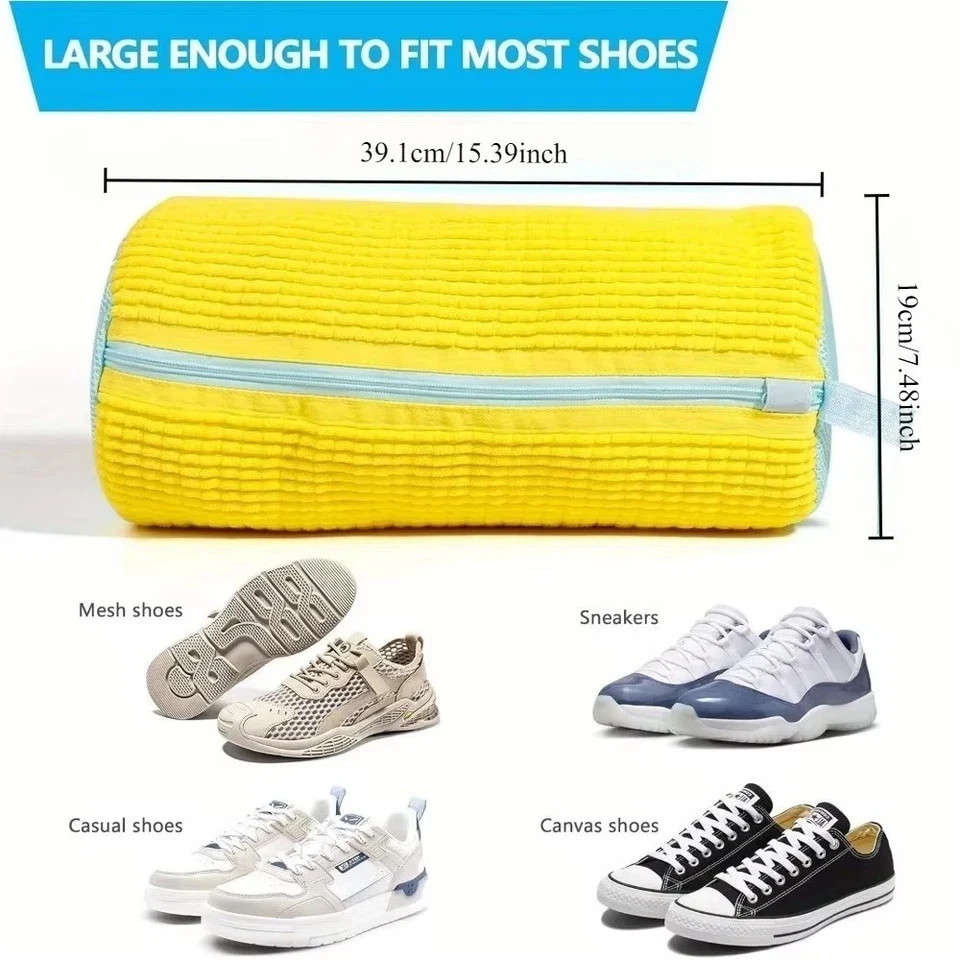 Durable Shoe Washing Machine Bag or brush for All Shoe Types,Ideal for Sneakers