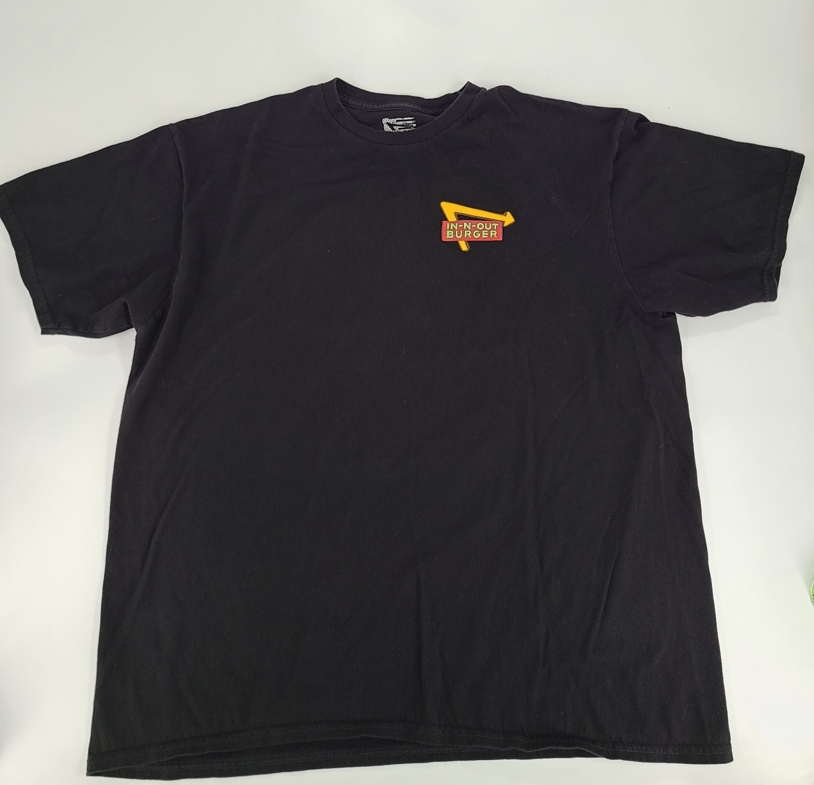 In And Out Burger 75 Years 1948-2023 T Shirt Black 100% Cotton Men’s Size 2XL