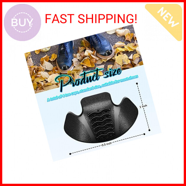 Bencailor Boot Toe Protectors 4 Pieces Boot Guards Work Boot Protector Work Boot