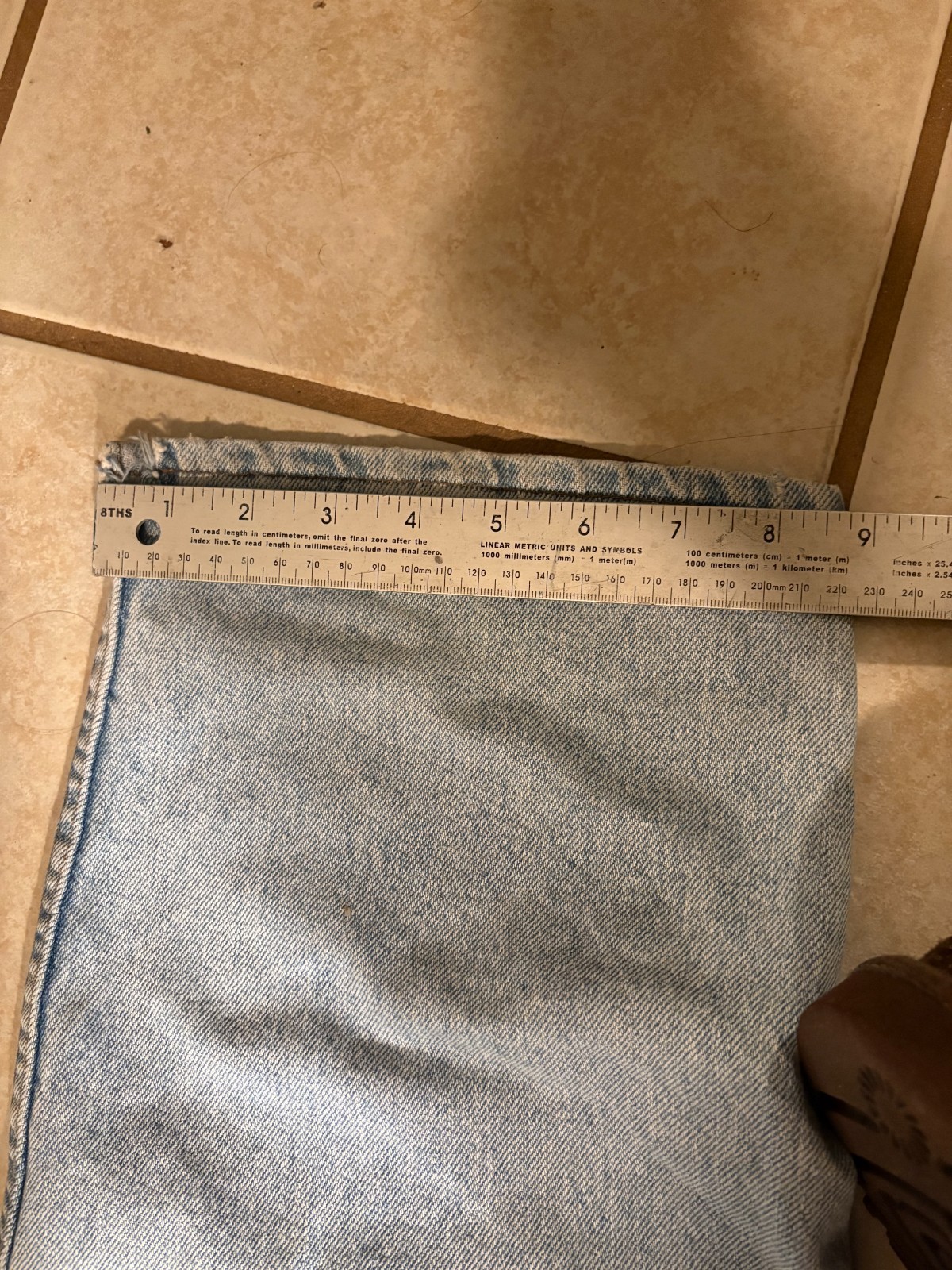 Vintage 90s Levis Silvertab Baggy Jeans Mens True 34×31.5 Light Wash Made in USA