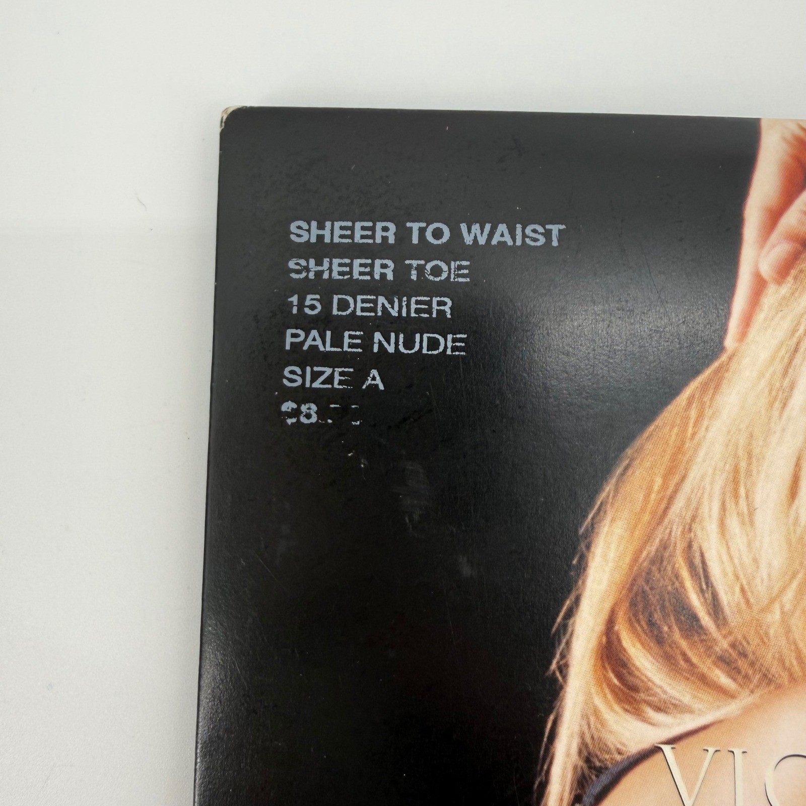 Victoria’s Secret Body by Victoria Sheer to Waist Pantyhose Pale Nude Size A NEW