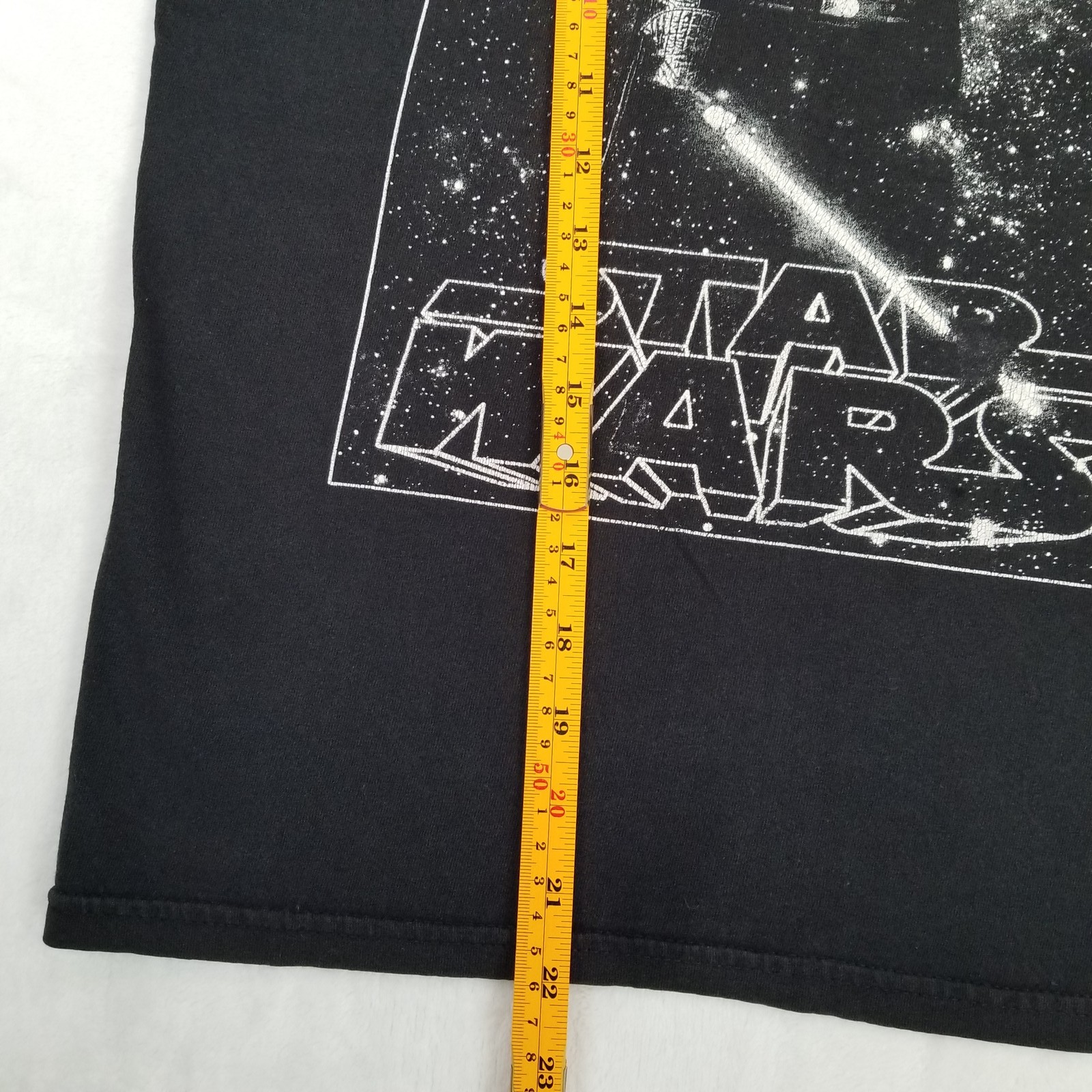 Star Wars Boys Black Darth Vader Graphic Shirt Size Medium Short Sleeve Licensed
