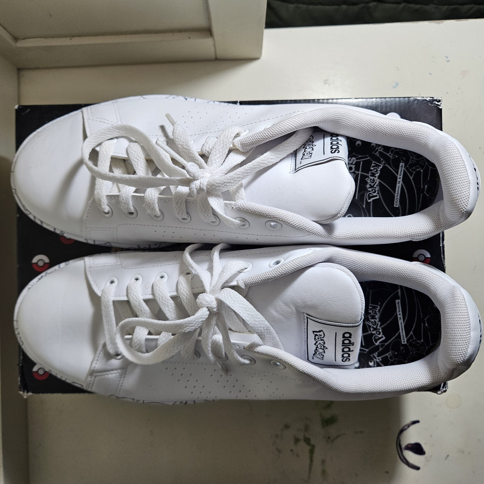Adidas Advantage Pokémon Cloud White 11.5 Men’s, Never Worn