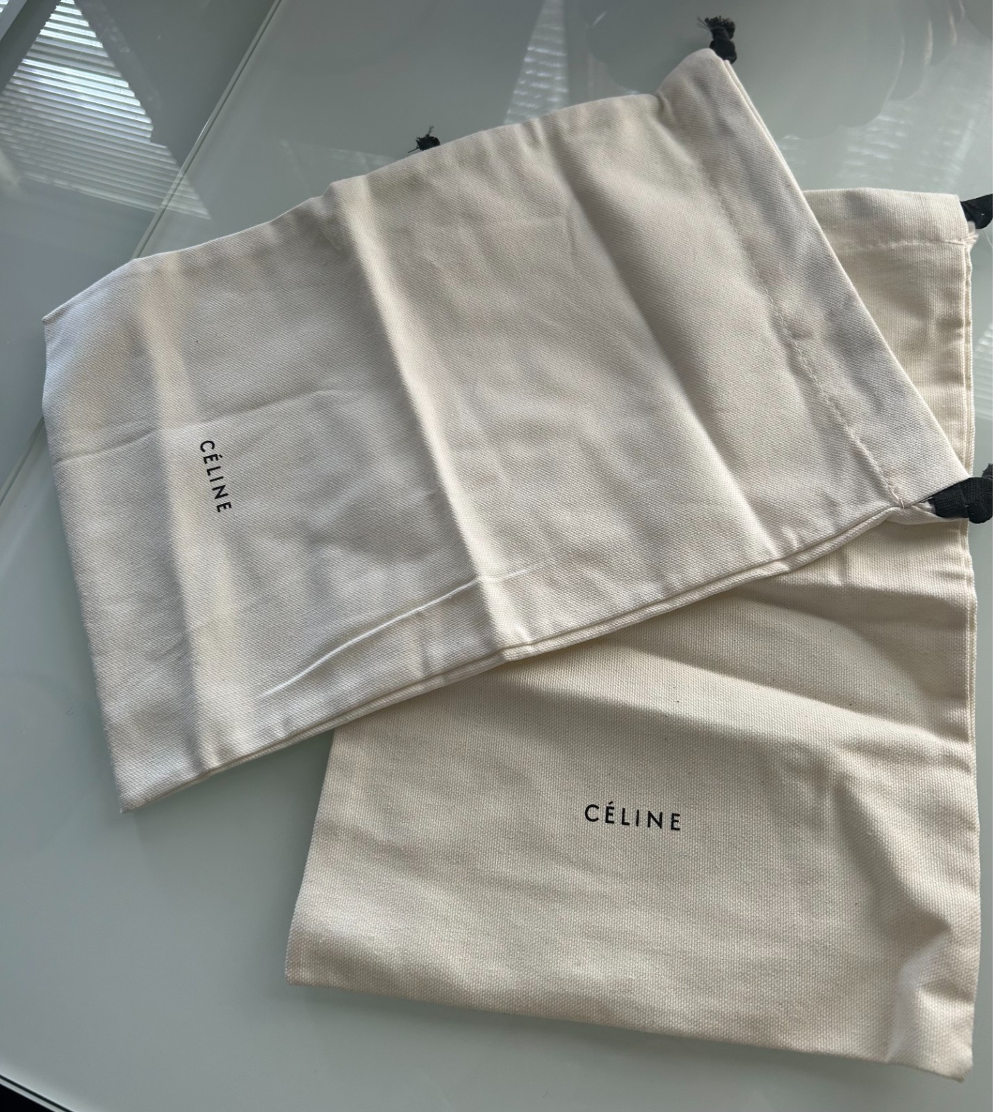 Celine Dust Bag 14.5”x10.25″ Set Of 2 brand new