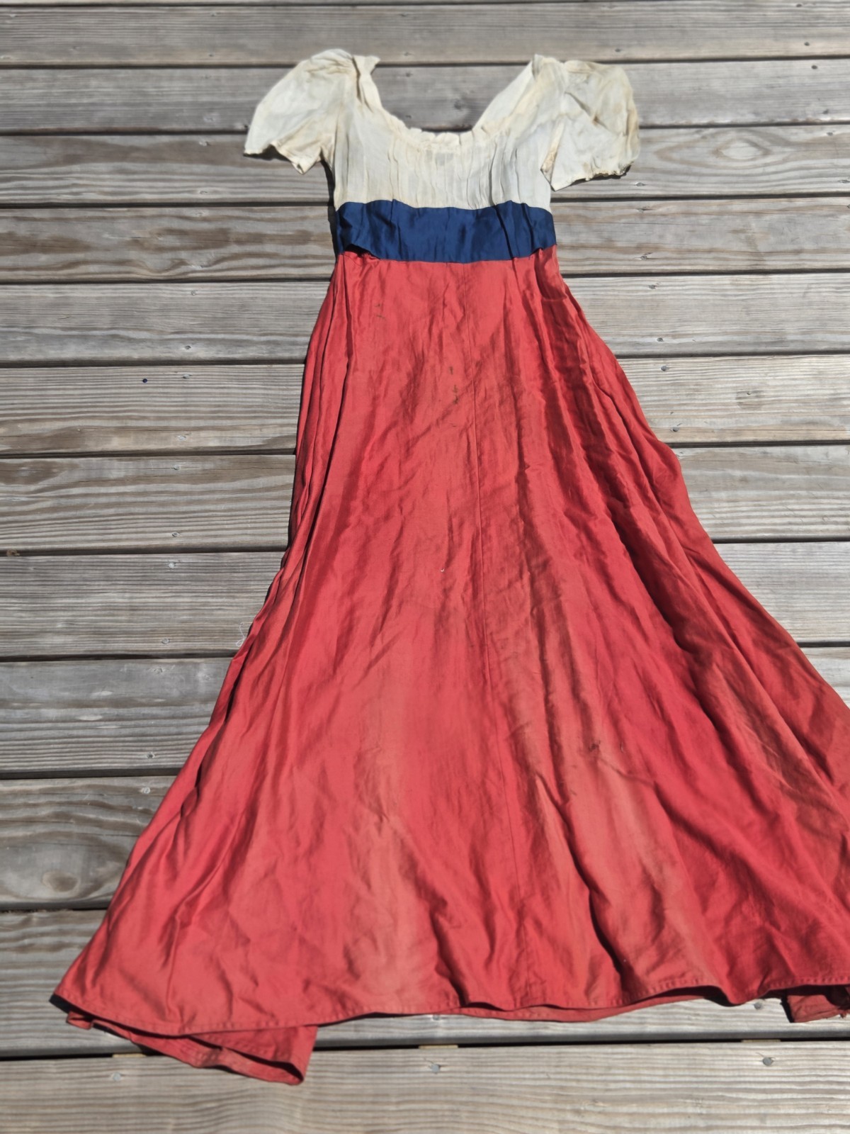 👀 Antique Victorian Edwardian Costume Dress Folk Prairie Theatrical *AS IS* 👀