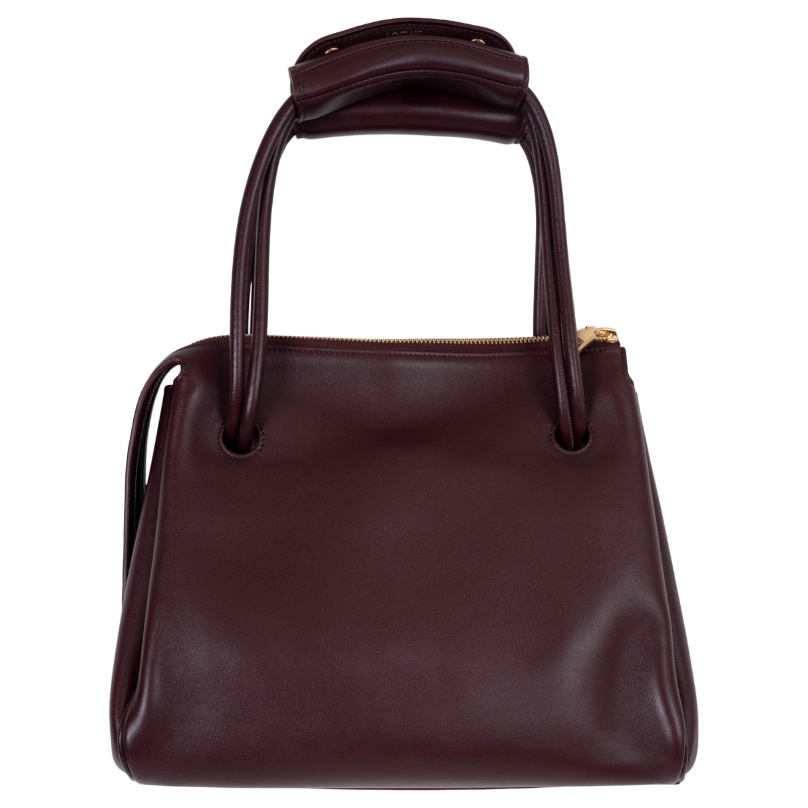 74126 auth LOEWE dark burgundy supple calf leather 2025 MADRID MEDIUM Bag