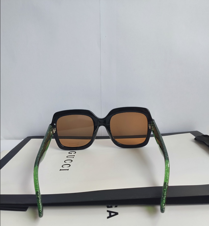 Gucci GG0034SN 002 Women Sunglasses – Gradient Black Green/Gray