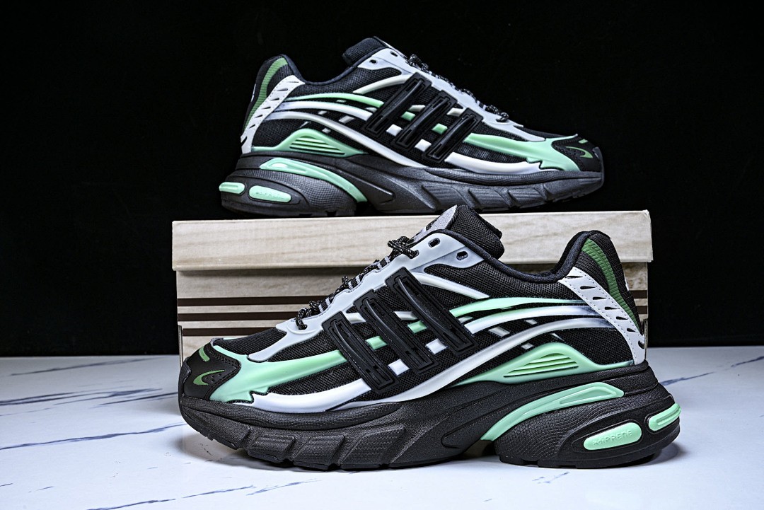 JP9276 ad**as Adistar Jellyfish Pharrell Williams Black/Green Shoes Size 4-13