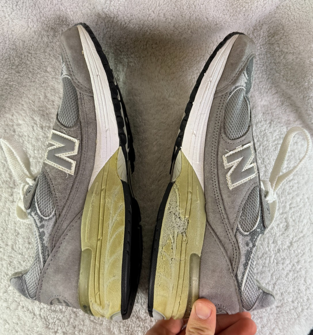 New Balance 993 US Men’s Size 7.5 (D) – Made In USA Grey / White MR993GL