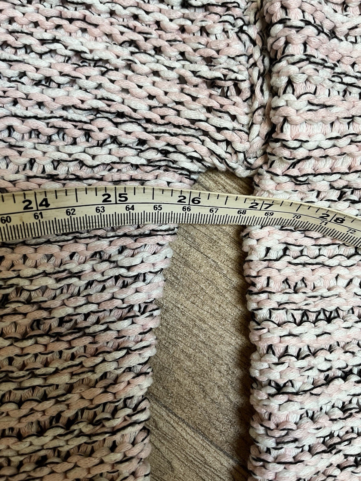 Anthology Salmon Pink Oversized Chunky Knit Ladies Jumper Size 16-18 XL