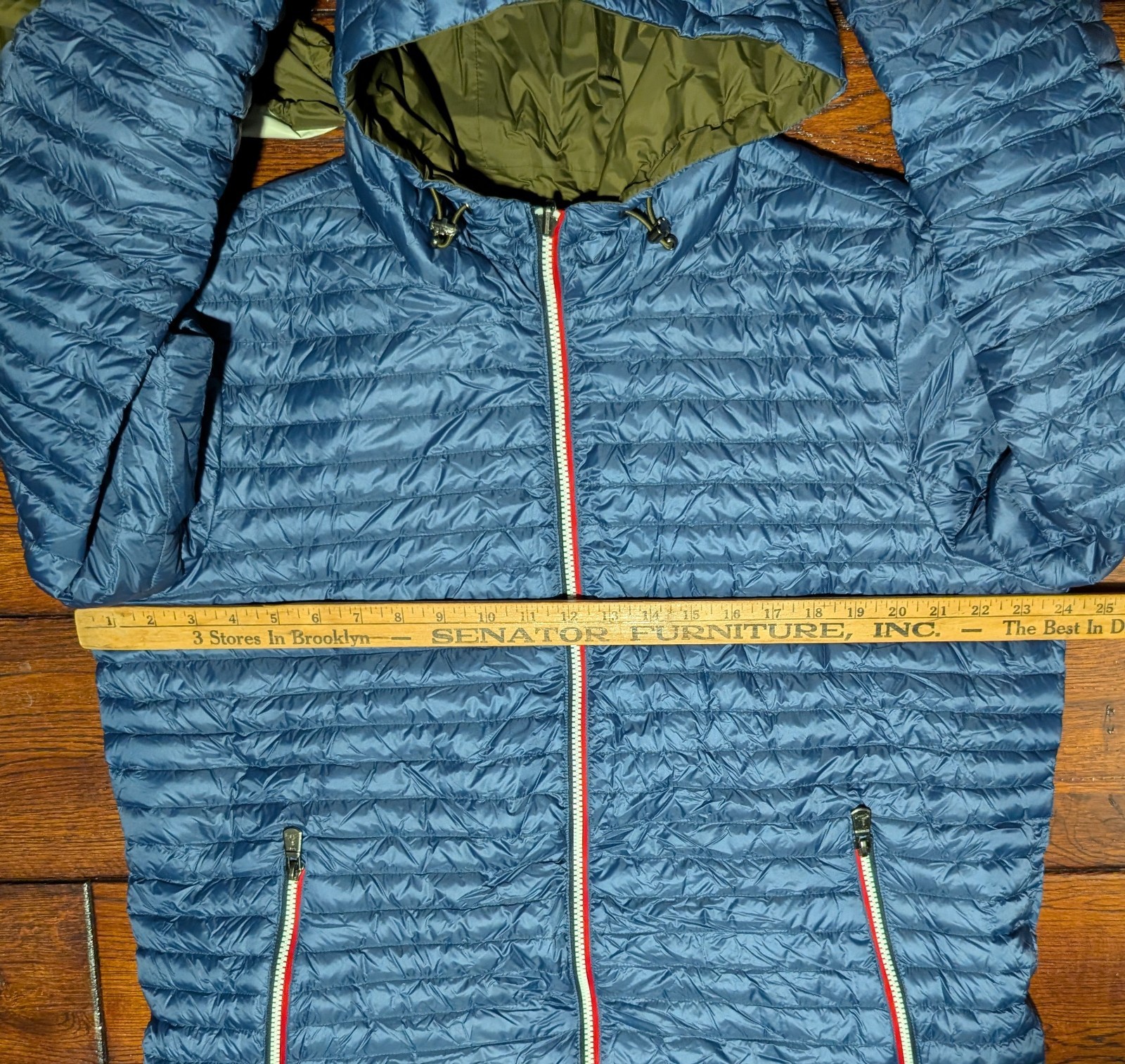 JOTT Just Over The Top Chicago Packable Reversible Hooded Puffer Jacket XXL NWT
