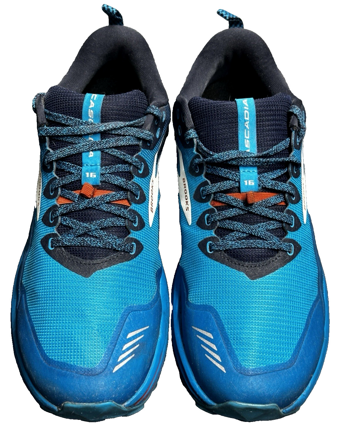 Brooks Cascadia 16 Trail Running Sneakers Men’s SZ: 11 Blue Black -Used