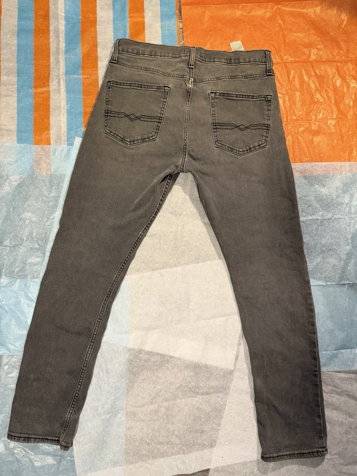 Denizen from Levi’s Boys 208 Regular Taper Gray Dark Wash Denim Jeans