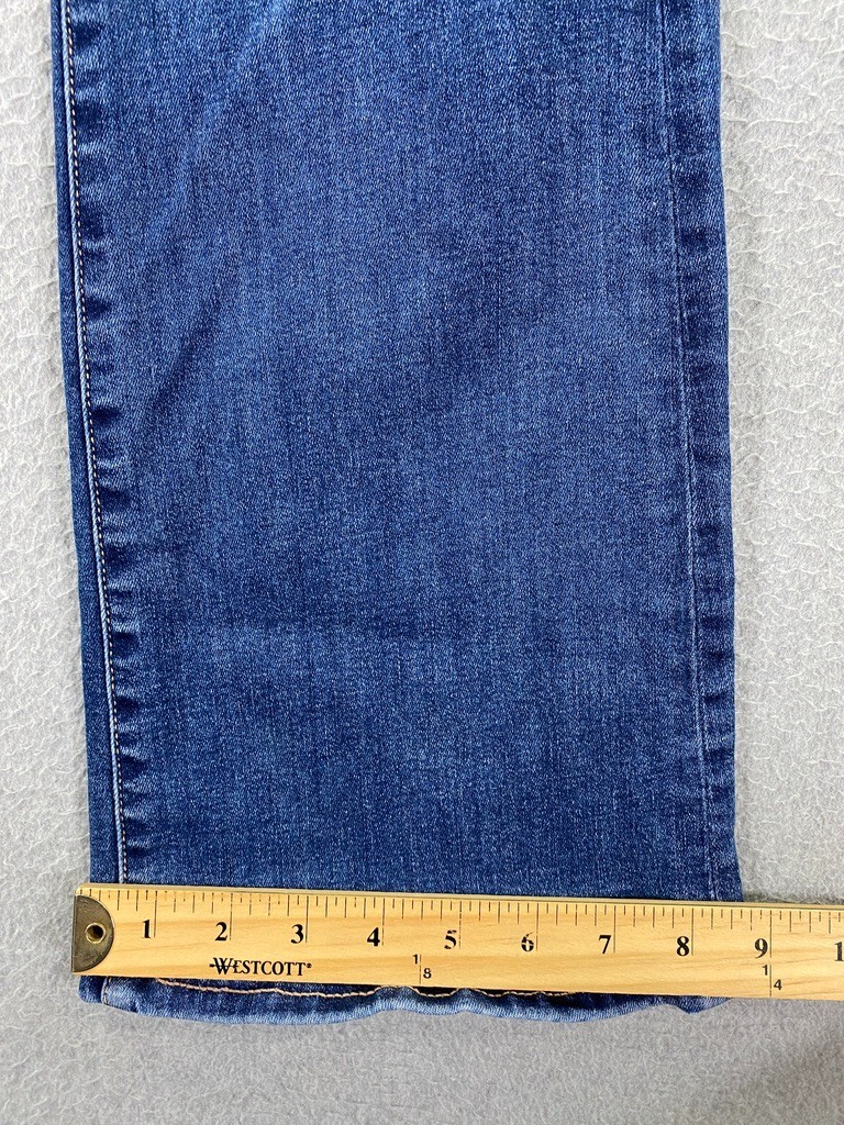 American Eagle Kick Boot Jeans Womens 6 Reg Blue Stretch Medium Wash Denim