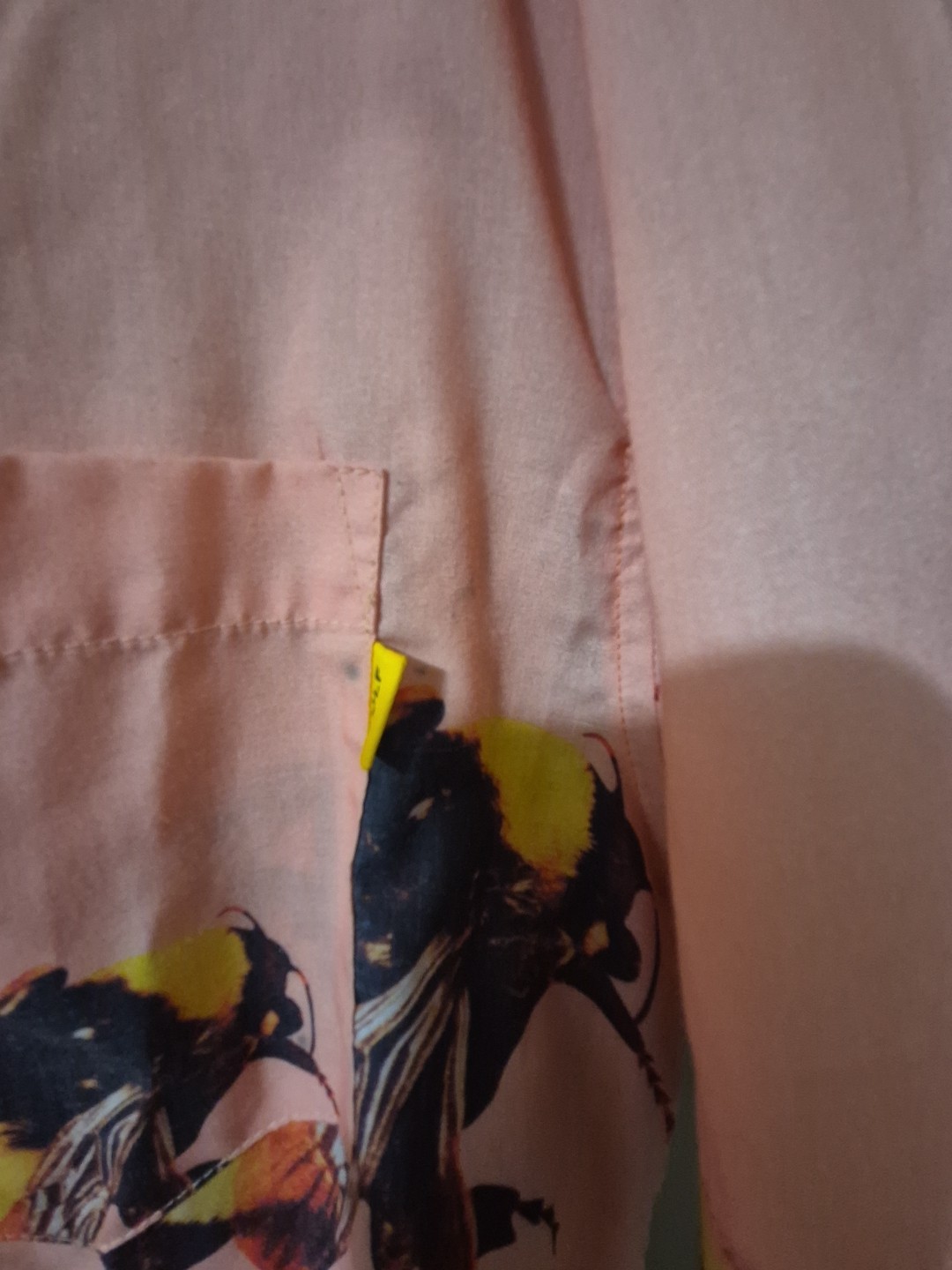 Golf Wang Bumble Bee Short Sleeve Button Up Shirt Tyler The Creator Mens Medium