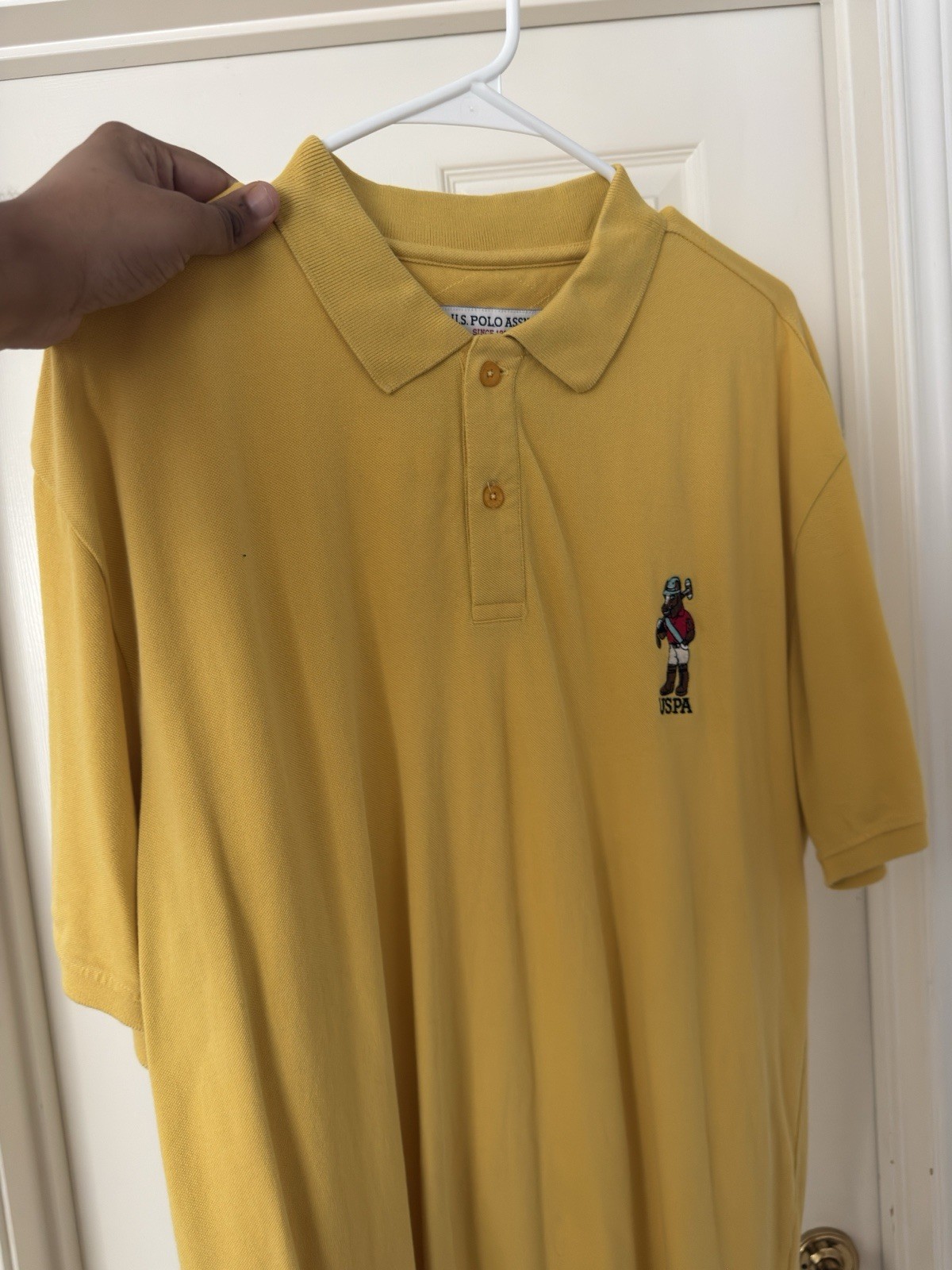 US Polo Assn Yellow T-Shirt XL