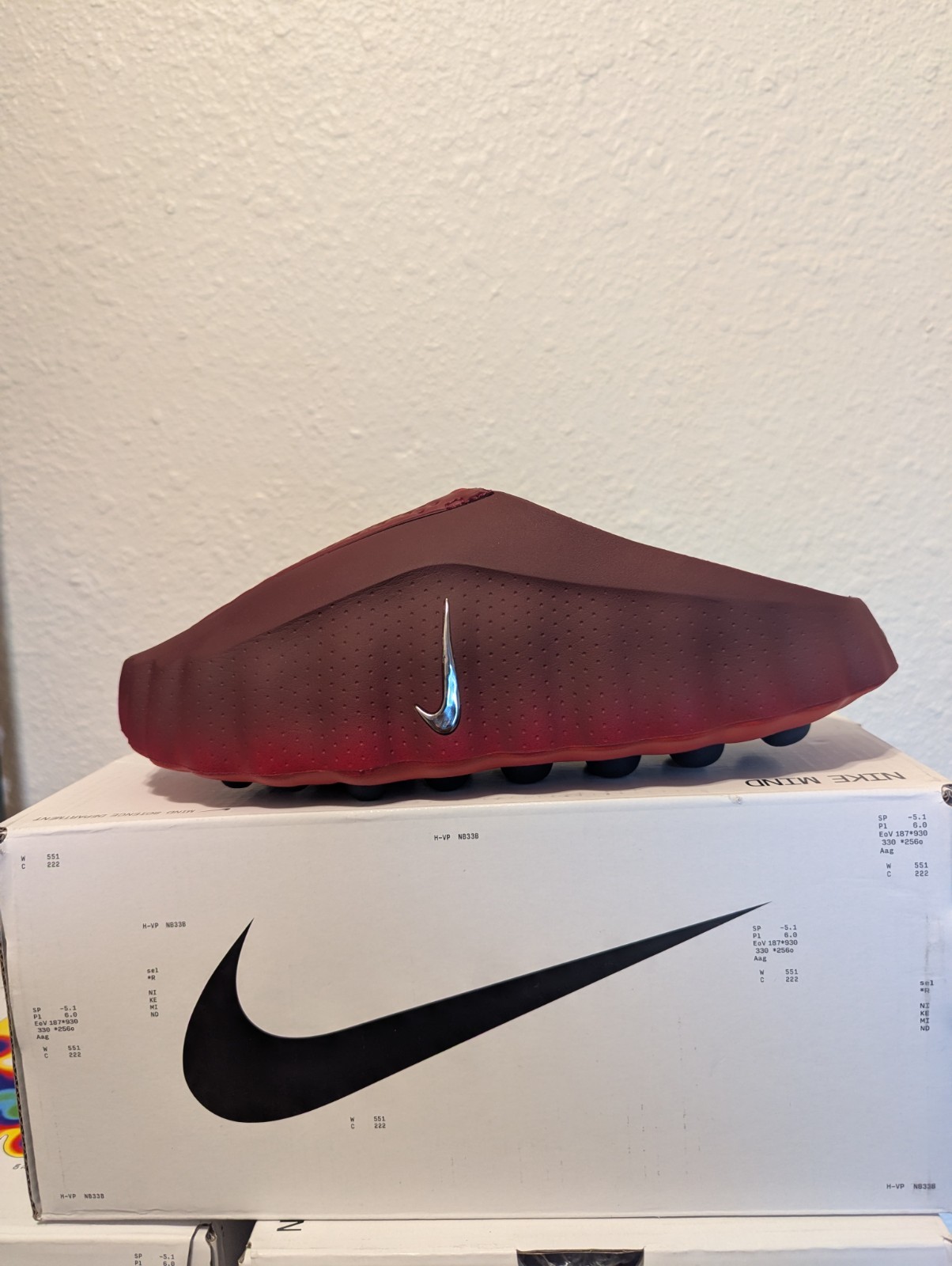 🔥 Nike Mind 001 Red Men’s Size 10 New In Box 🔥