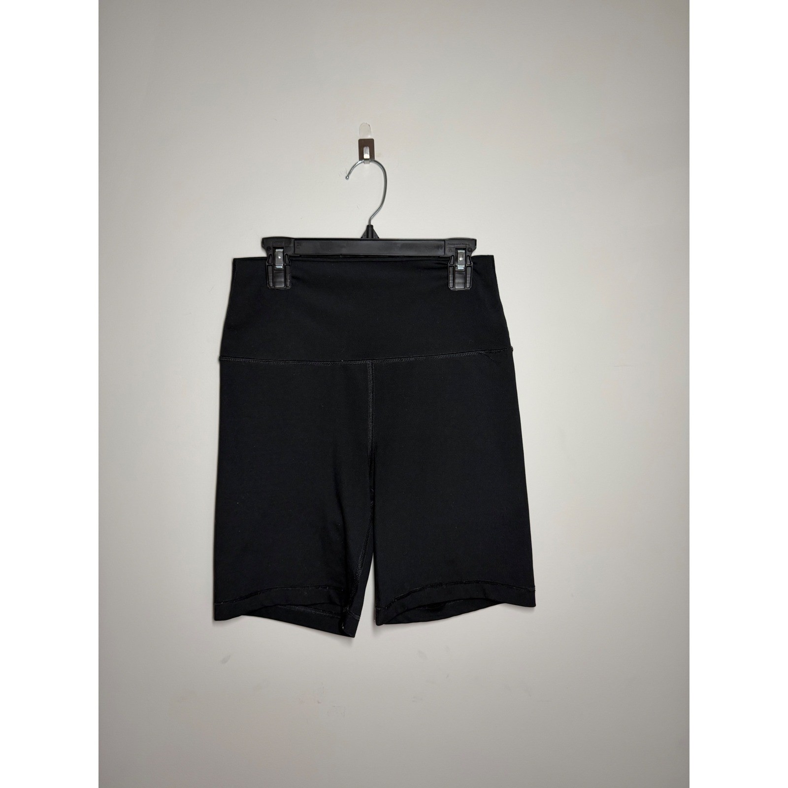 Yogalicious Lux Everyday 7 Inch Biker Shorts Womens Medium Black High Waist Yoga