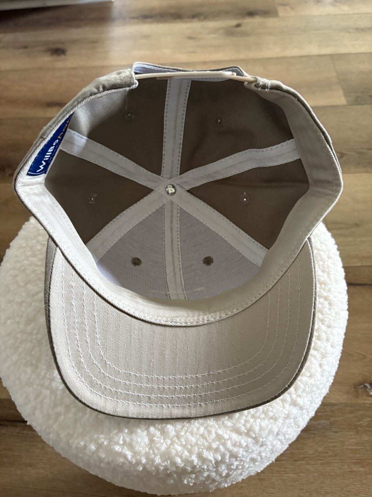 Hat WILLBO William Bowen Khaki W USA Snapback Hat New No Tag One Size