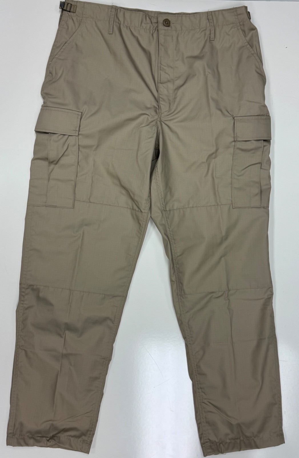 Khaki BDU Tactical Military Cargo Pants Propper Uniform Zipper Fly 60/40 Ripstop