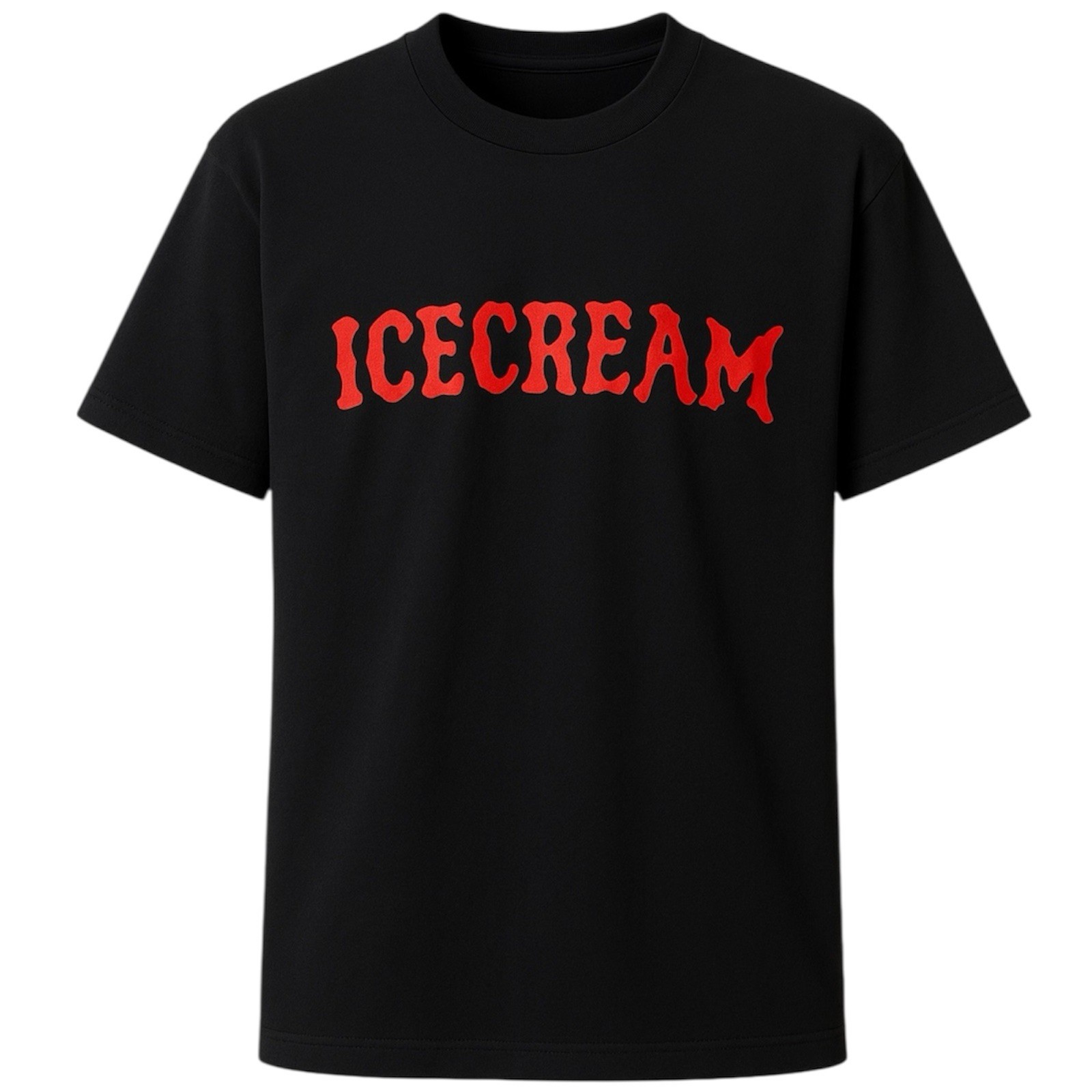ICECREAM BY BBC BILLIONAIRE BOYS CLUB MADE IN JAPAN BLACK BIG LOGO T SHIRT SZ M