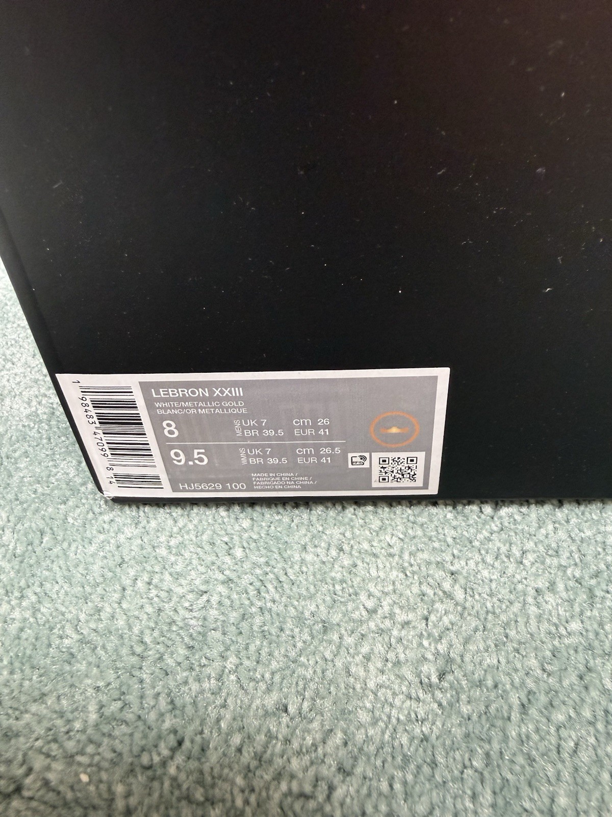 Size 8 – Nike Lebron 23 Grand Opening Special Box