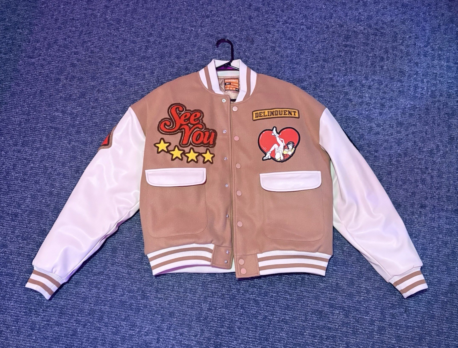 Cowboy Bebop Varsity Jacket Delinquents Truly LARGE