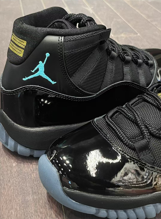 Jordan 11 Retro Gamma Blue High Top Black Blue Men’s Basketball Shoes
